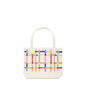 Bitty Bogg Bag -  Red. White and Plaid