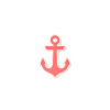 Bogg Bit  - Capri Coral Anchor